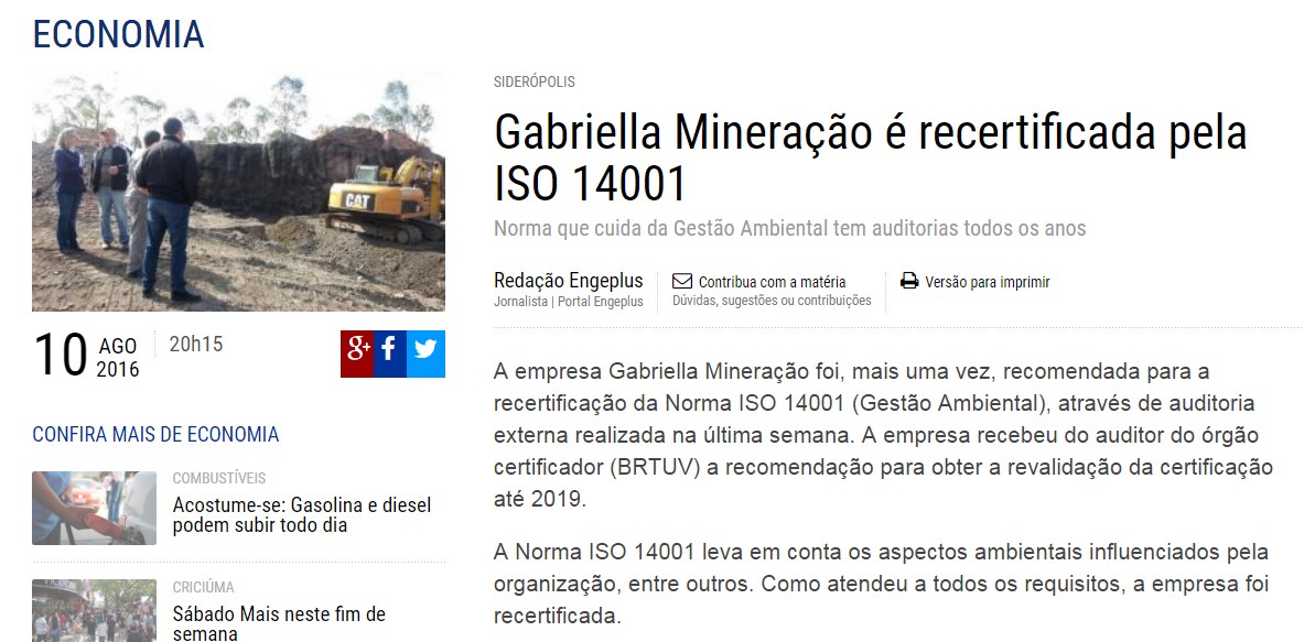 link para matéria